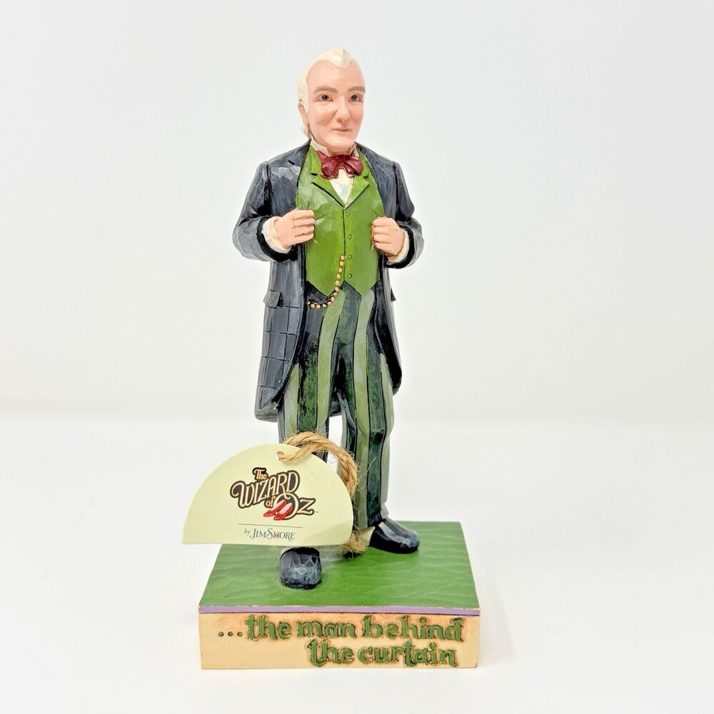 Jim Shore Wizard of Oz The Man Behind the Curtain 4049677 Polyresin Figurine